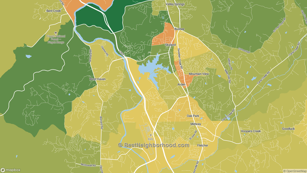 The Best Neighborhoods in Arden, NC by Home Value