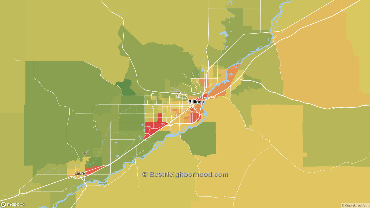 The Best Neighborhoods in Billings, MT by Home Value