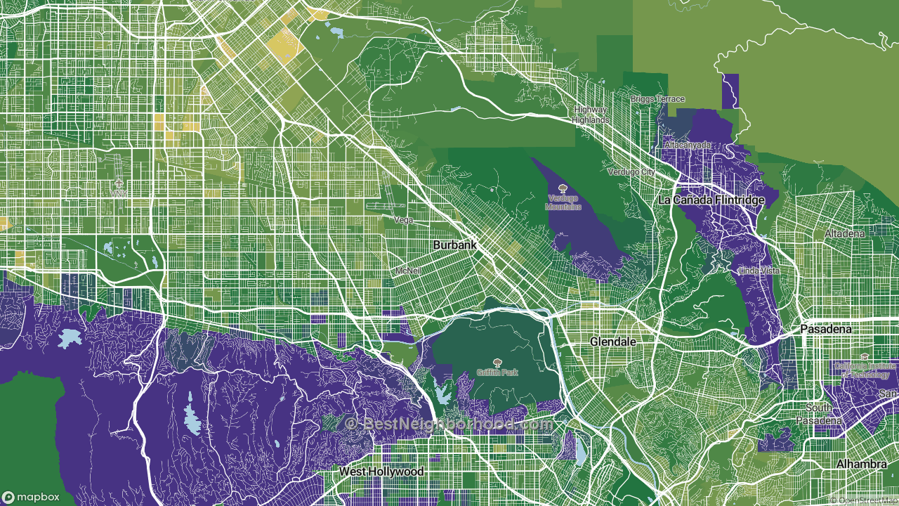 The Best Places in Burbank, CA by Home Value