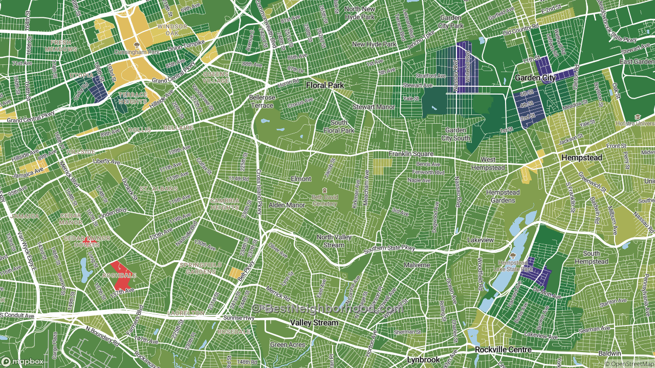 The Best Neighborhoods in Elmont, NY by Home Value