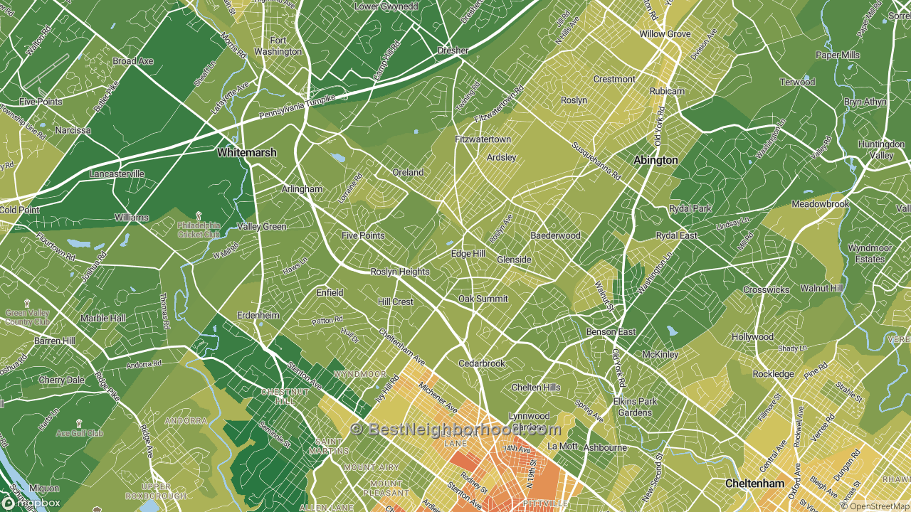 The Best Places in Glenside, PA by Home Value