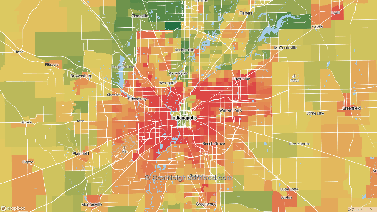 The Best Places in Indianapolis, IN by Home Value