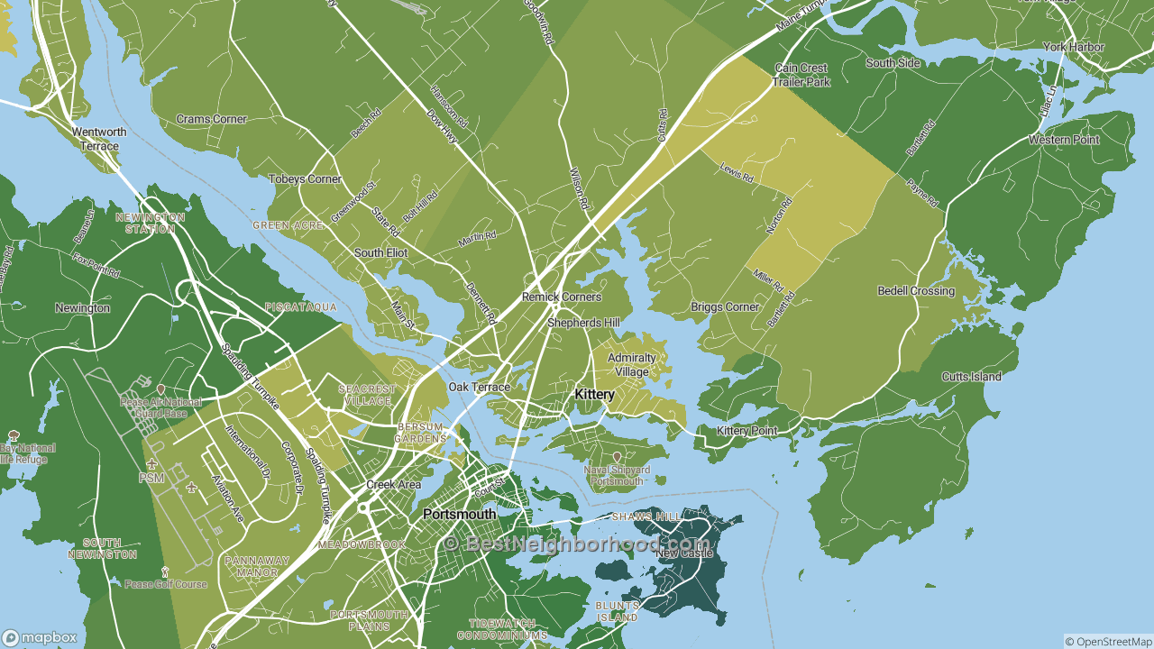 The Best Neighborhoods in Kittery, ME by Home Value