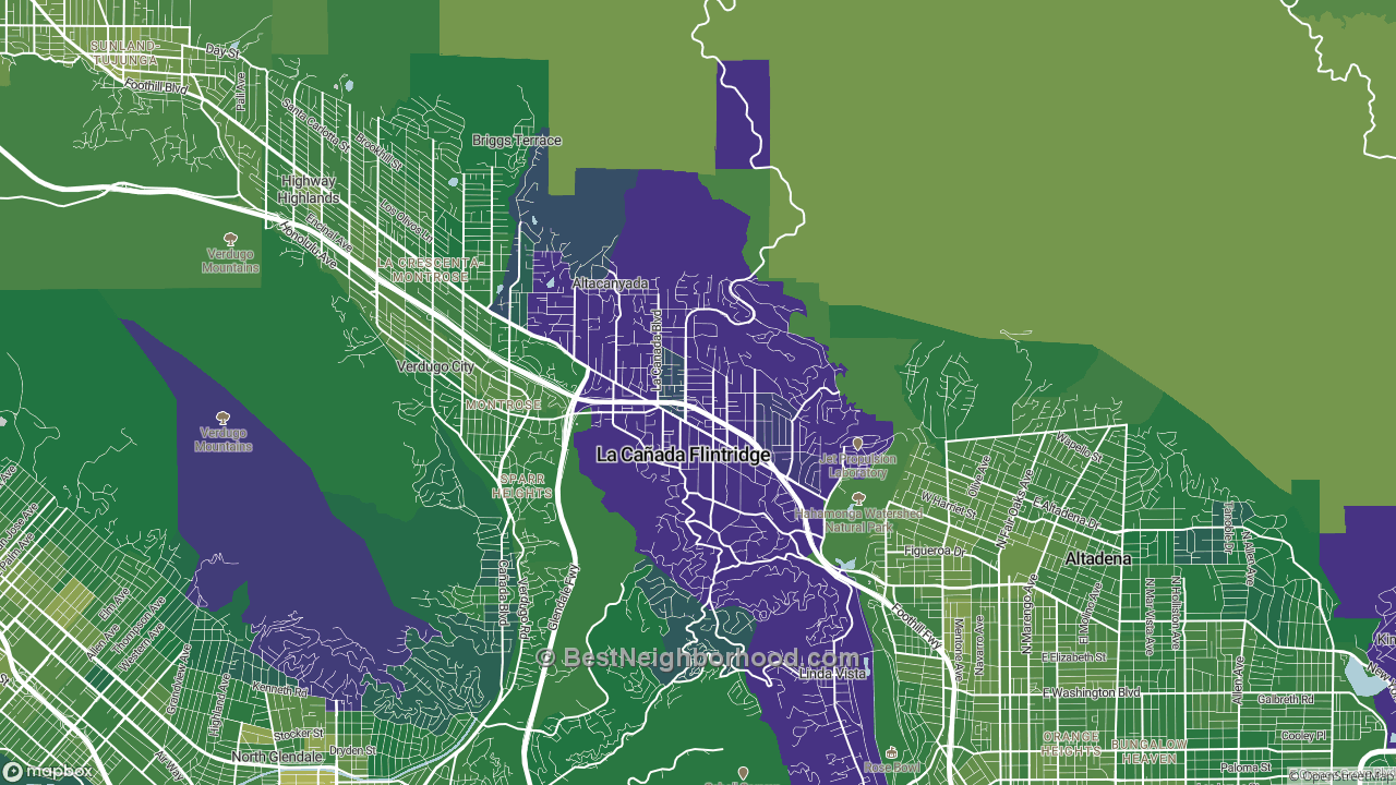 The Best Places in La Canada Flintridge, CA by Home Value