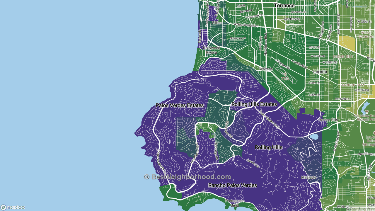 The Best Places in Palos Verdes Estates, CA by Home Value