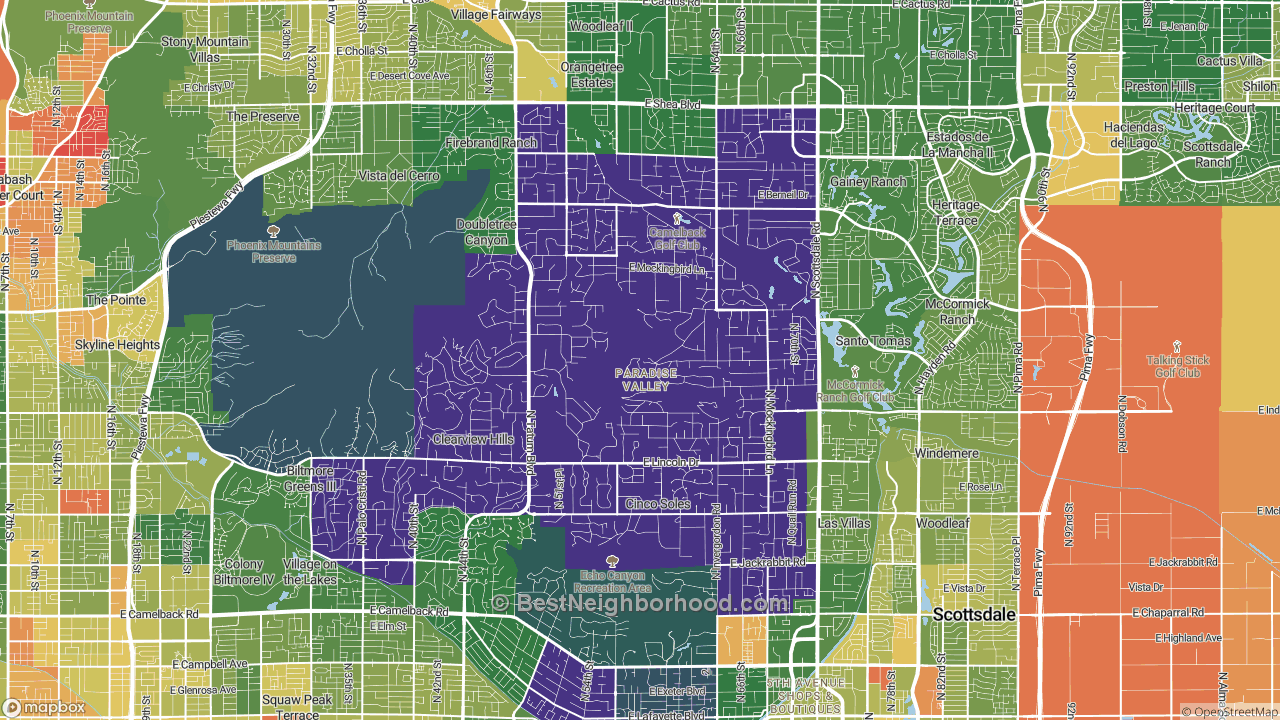 The Best Neighborhoods In Paradise Valley AZ By Home Value The Best Neighborhoods In Paradise Valley AZ By Home Value