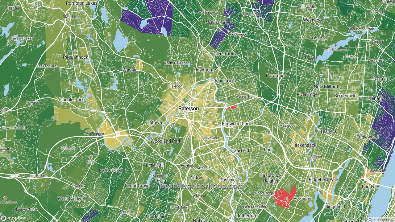 The Best Neighborhoods in Paterson, NJ by Home Value