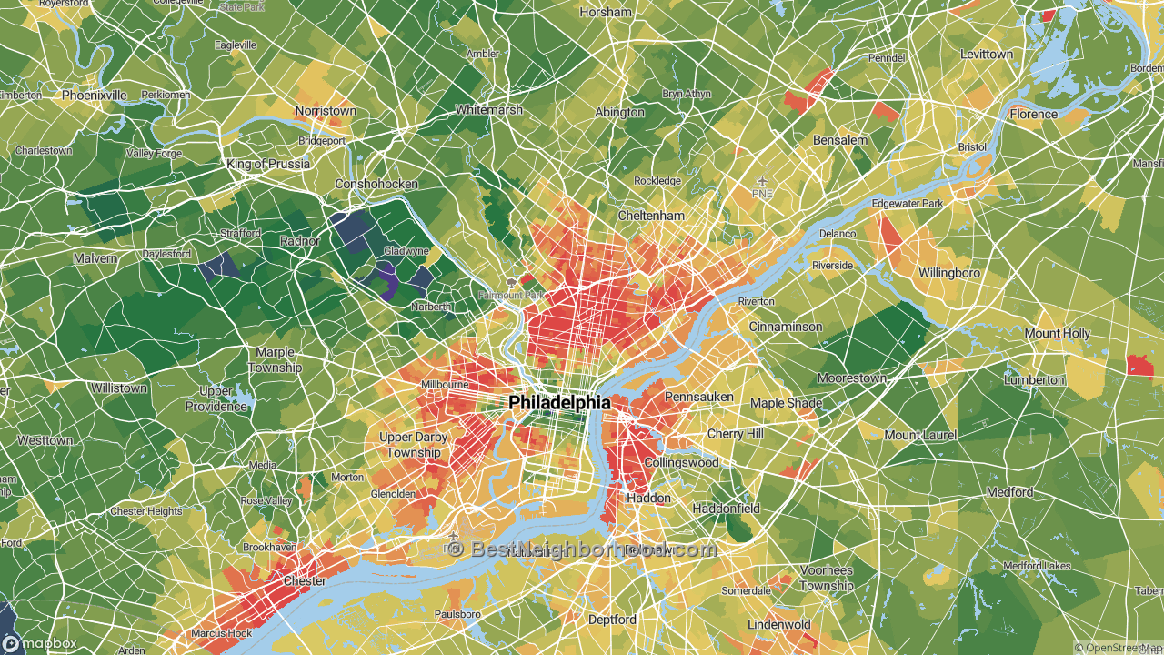 The Best Places in Philadelphia, PA by Home Value