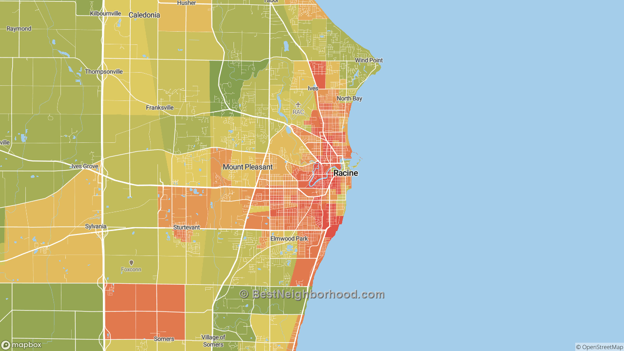 The Best Neighborhoods in Racine, WI by Home Value