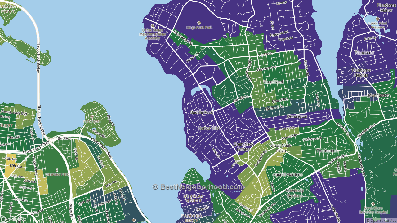 The Best Places in Saddle Rock, NY by Home Value