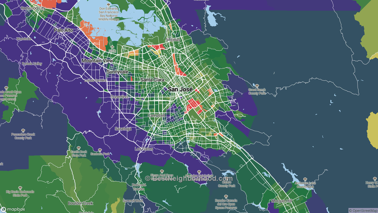 The Best Places in San Jose, CA by Home Value