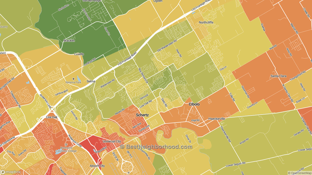 The Best Neighborhoods in Schertz, TX by Home Value