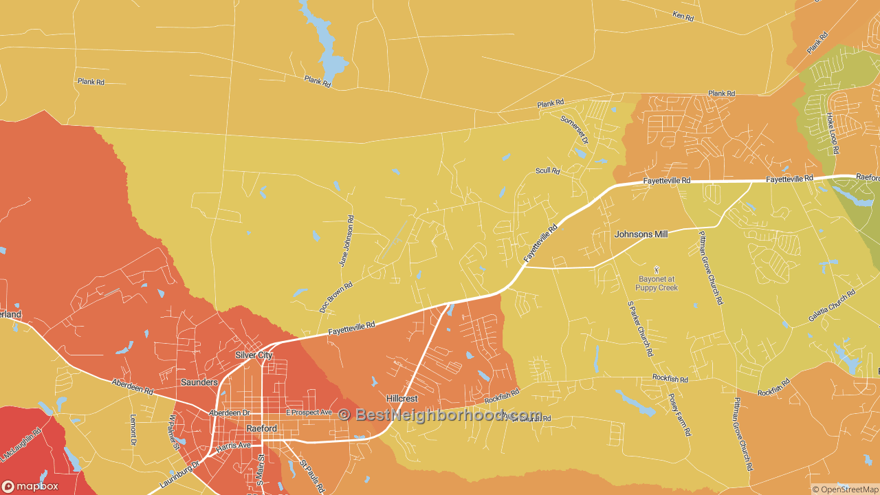 The Best Neighborhoods in Silver City, NC by Home Value