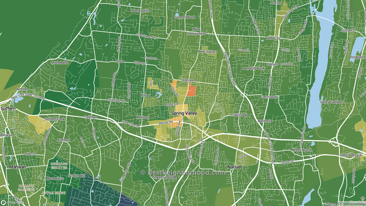 The Best Neighborhoods in Spring Valley, NY by Home Value