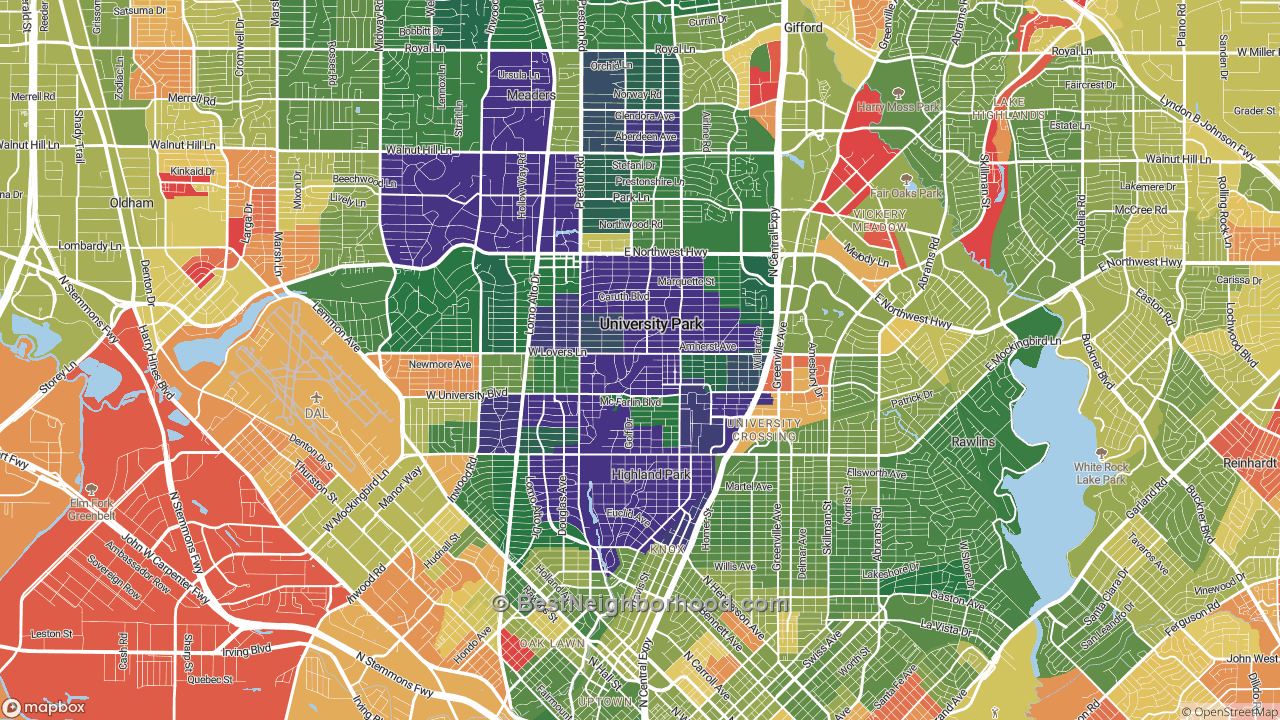 The Best Places in University Park, TX by Home Value