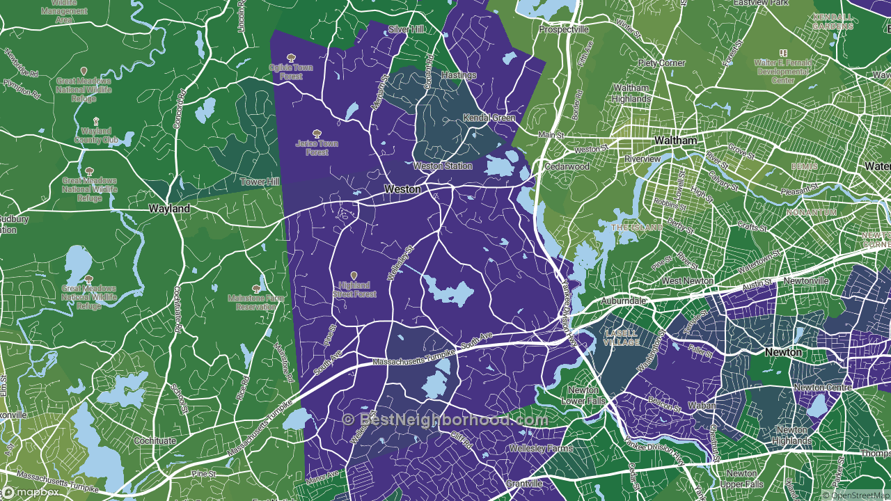 The Best Places in Weston, MA by Home Value
