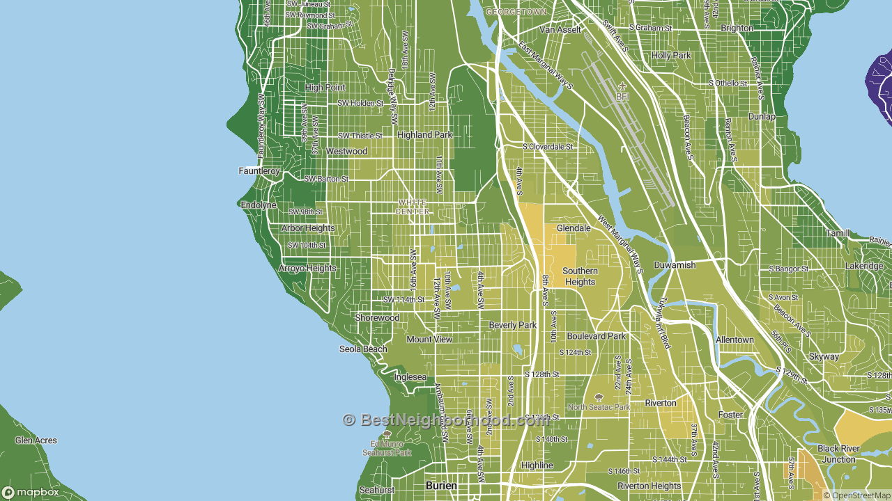 The Best Neighborhoods in White Center, WA by Home Value