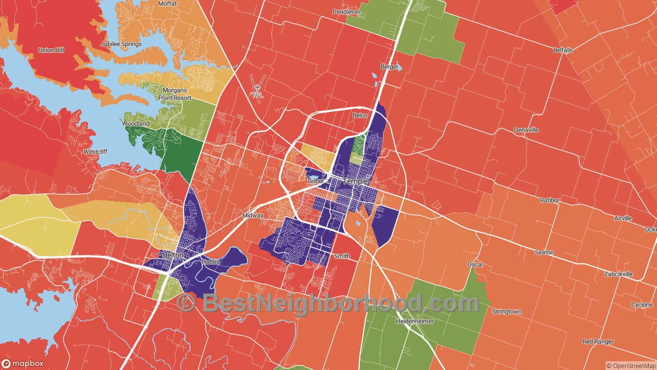 Temple Texas Zip Code Map Map of world