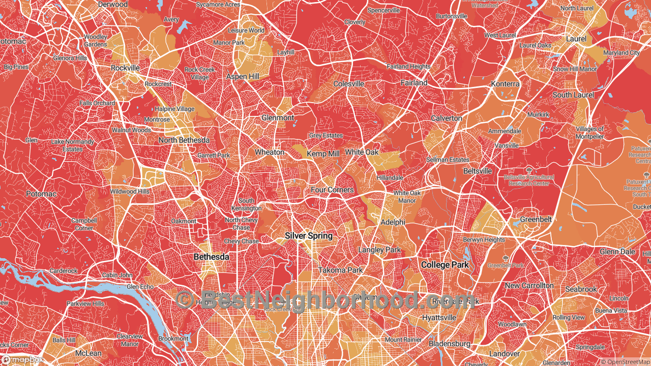Zip Code Map Silver Spring Md United States Map