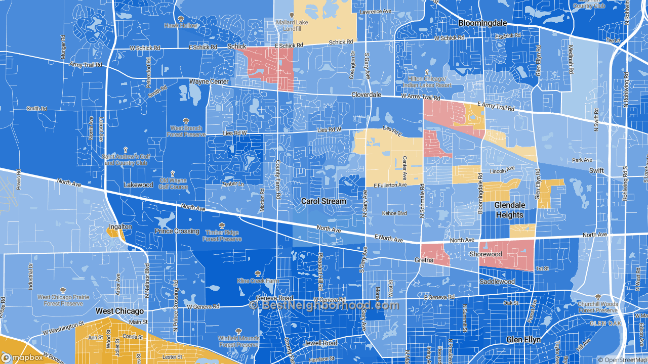 Carol Stream Il >> Race Map For Carol Stream Il And Racial Diversity Data Carol Stream Il >> Race Map For Carol Stream Il And Racial Diversity Data